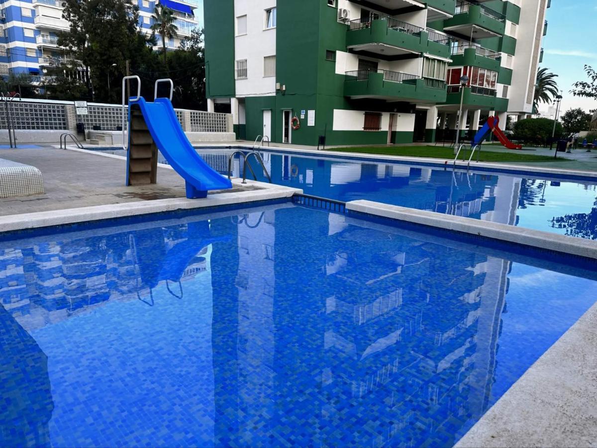Apartamento Piso A Pie De Playa Con Piscina Y Vistas Al Mar Benicàssim Exterior foto