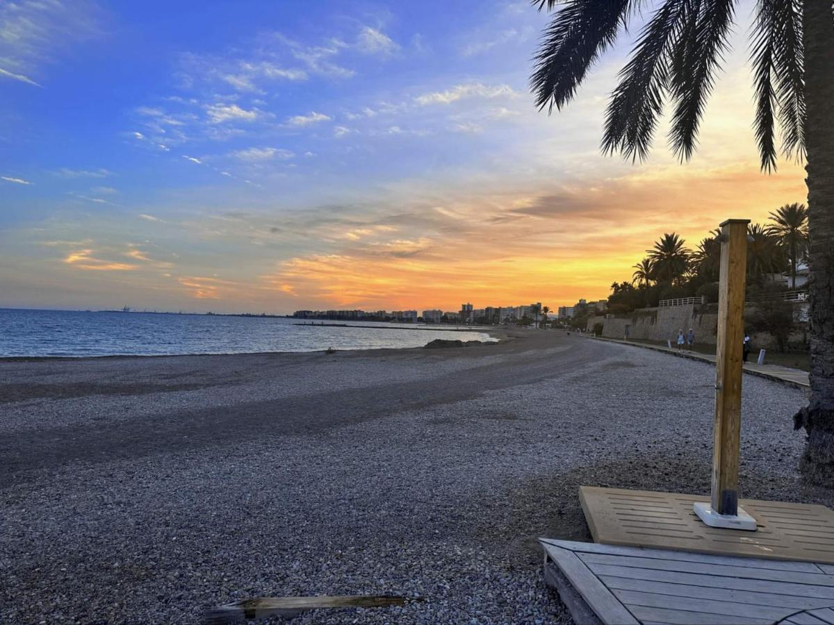 Apartamento Piso A Pie De Playa Con Piscina Y Vistas Al Mar Benicàssim Exterior foto